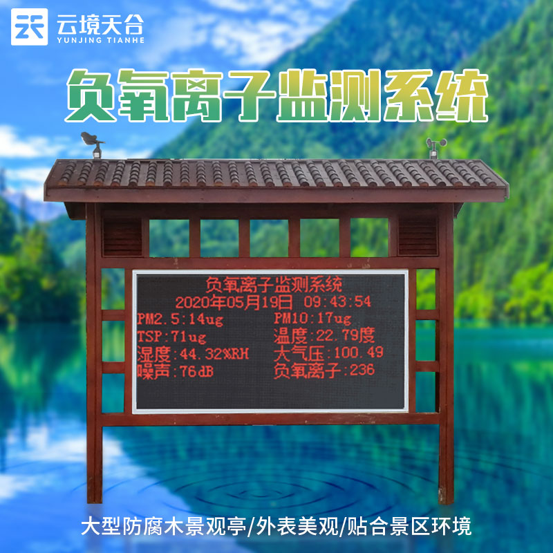 戶外負氧離子監(jiān)測站TW-FZ4