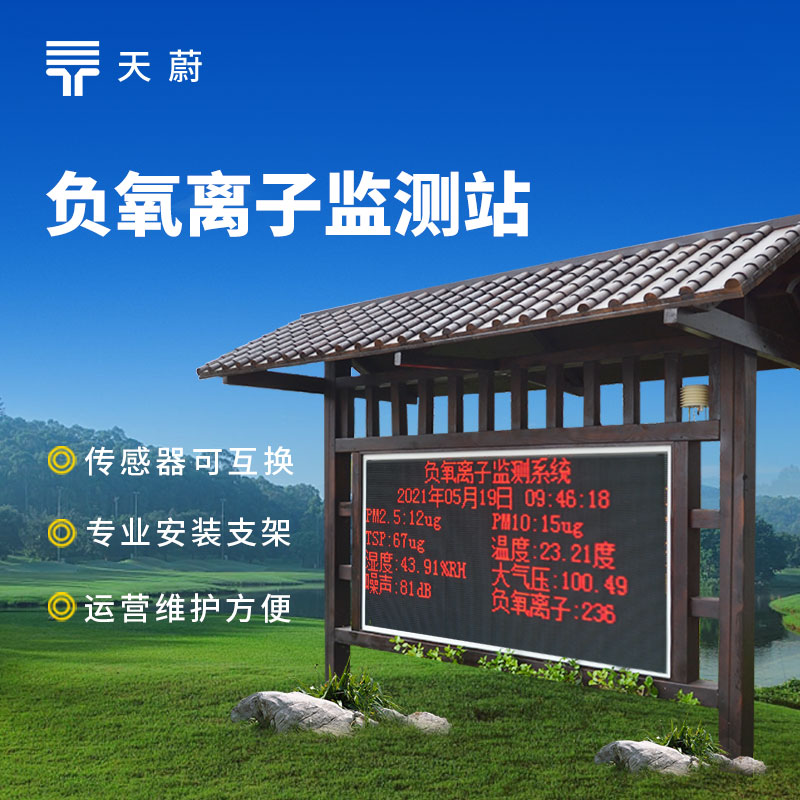 公園景區負氧離子監測站